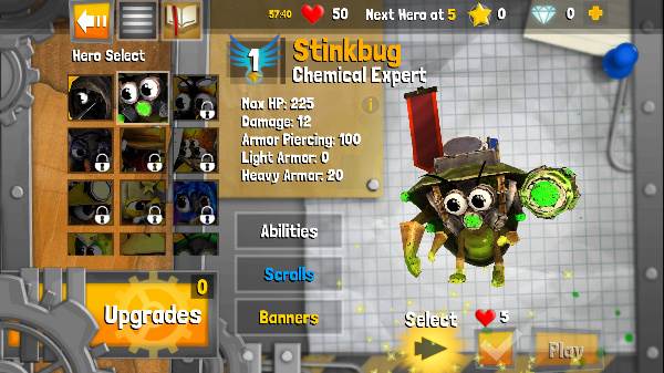 虫虫英雄2无限金币钻石版宣传图