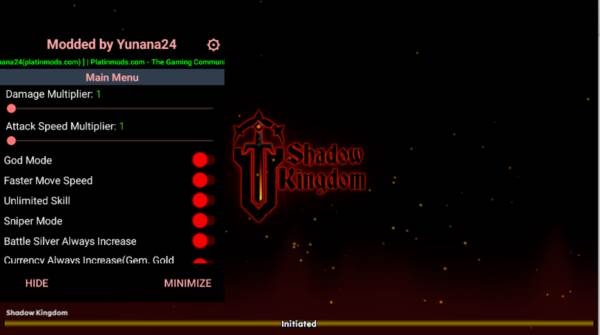 暗影王国边境战争内置白金菜单宣传图
