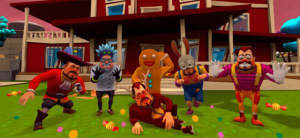 可怕的邻居2最新版本宣传图