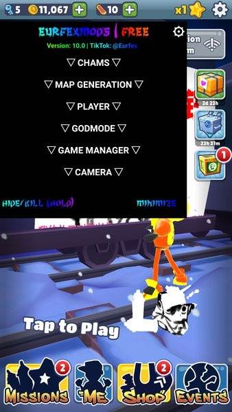 subwaysurf锅铲菜单宣传图