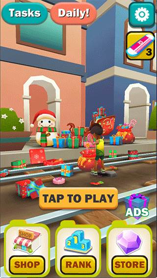 地铁奔跑者宣传图