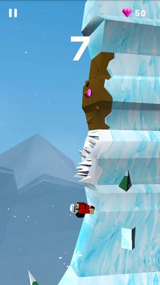 冰斧登山者宣传图