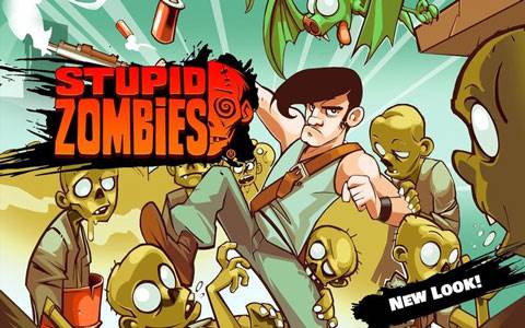 愚蠢的僵尸宣传图