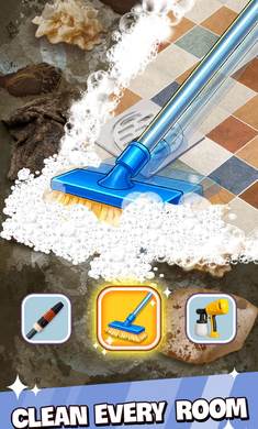 家居清洁：满足宣传图