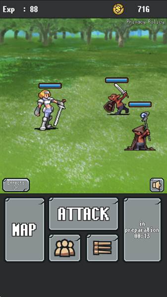 像素勇者传说宣传图