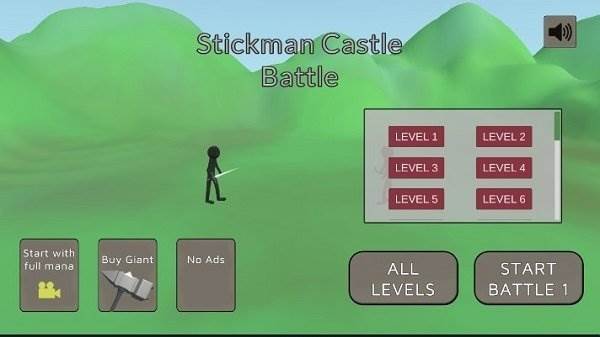 火柴人城堡战争宣传图