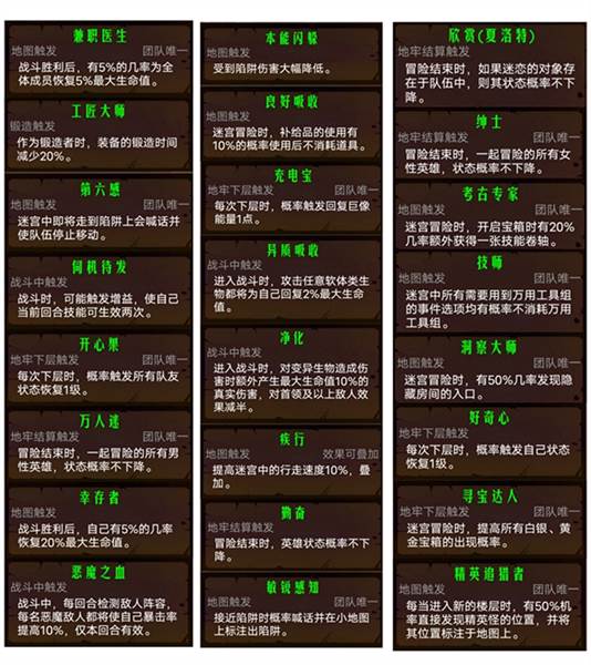 特质攻略配图1