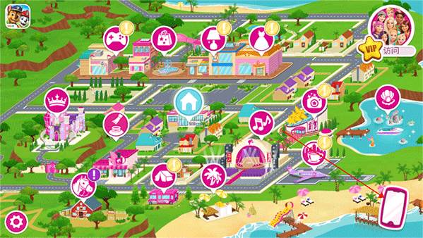 芭比梦幻屋历险记国际服Dreamhouse宣传图