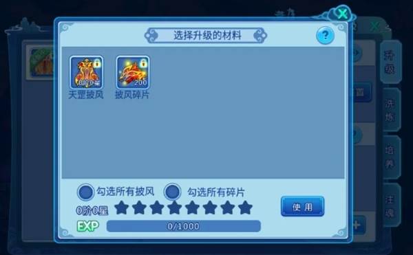 披风系统攻略配图2