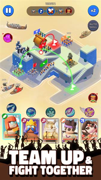 北方战争岛屿防御3d宣传图