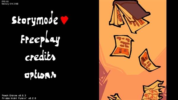 FNF尘埃传说V3模组宣传图