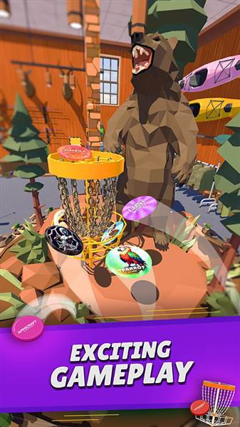 飞盘高尔夫宣传图