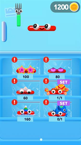 叉子与香肠宣传图