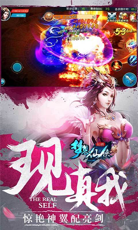 梦想仙侠（怀旧0.1折）截图3