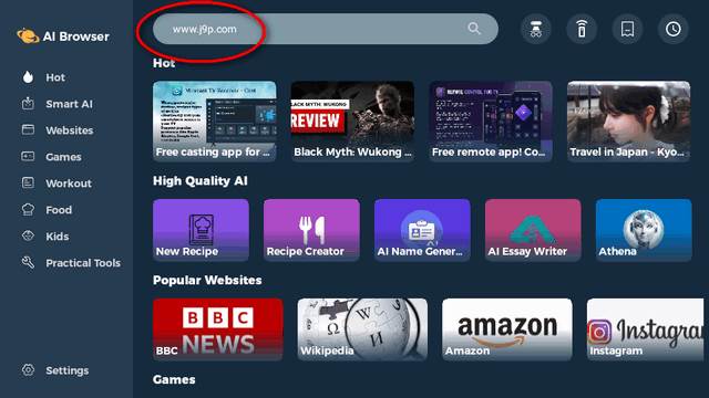 AI Browser浏览器TV版