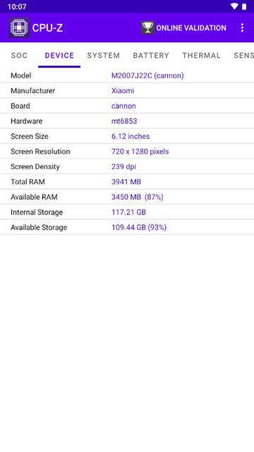 CPU-Z手机免费版