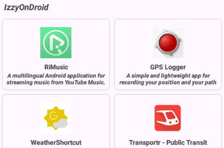 IzzyOnDroid F-Droid 存储库