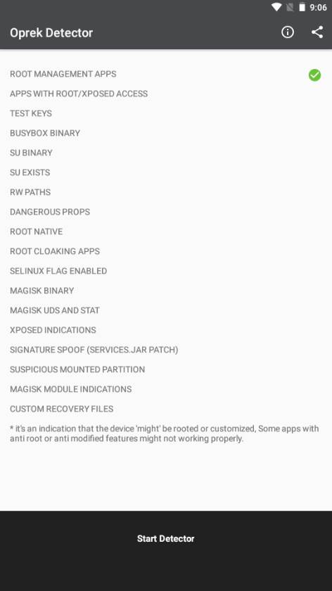 Oprek Detector检测软件