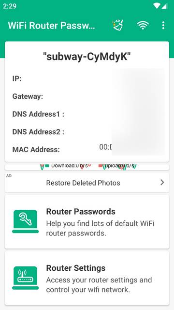 Wifi路由器密码工具(WiFi Router Passwords)