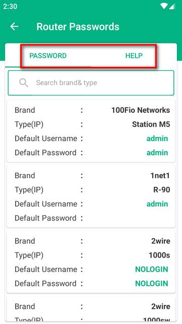 Wifi路由器密码工具(WiFi Router Passwords)