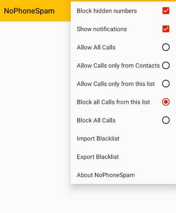 拦截骚扰电话软件(NoPhoneSpam) 拦截骚扰电话软件(NoPhoneSpam)