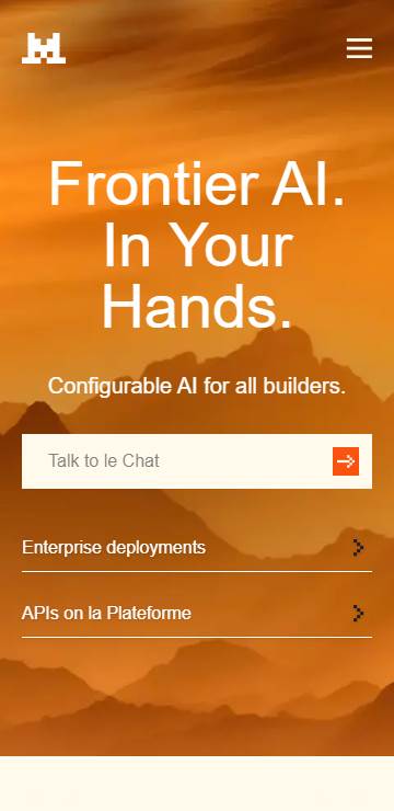 Le Chat by Mistral AI Le Chat by Mistral AI