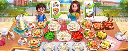 小镇大厨无限钻石破解版游戏特色