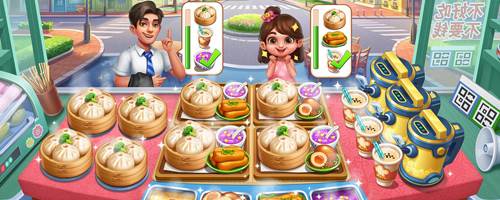 小镇大厨无限钻石破解版游戏玩法