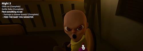 黄衣婴儿中文作弊菜单版宣传图