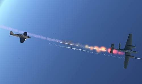 天空中的烈火无限子弹版游戏优势