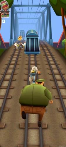 地铁跑酷保安模式图片2