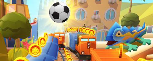 《地铁跑酷巴塞罗那2025最新版》宣传图