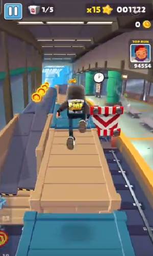 地铁跑酷国际黑客菜单游戏截图8