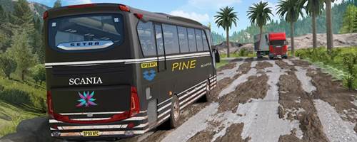 高速公路巴士驾驶模拟器游戏玩法