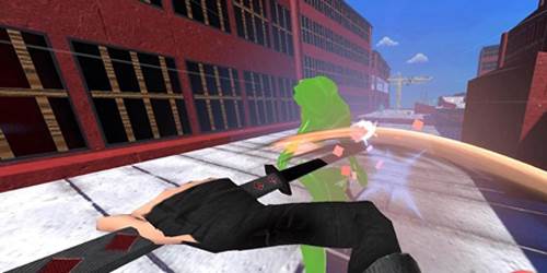 楼顶忍者奔跑游戏玩法