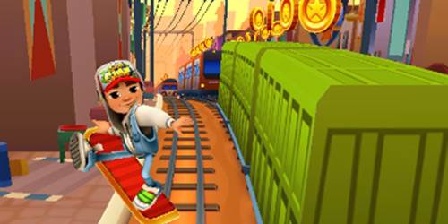 地铁跑酷中国暑假版宣传图