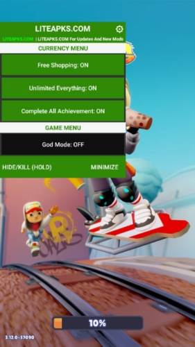 Subway Surfers上帝视角版宣传图