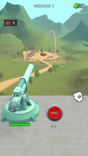 大炮模拟器游戏图片2