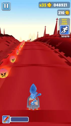 地铁跑酷熊大定制版宣传图