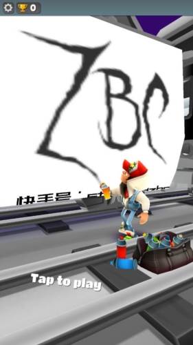 地铁跑酷xm改版黑白版1