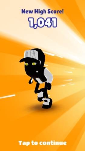 地铁跑酷黑白北极版本2