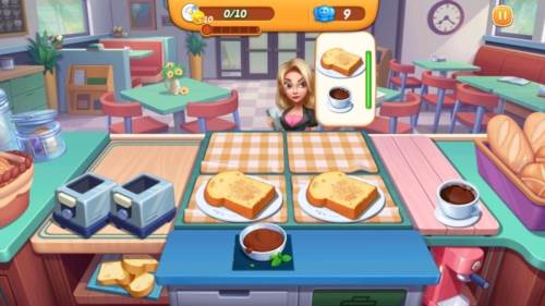 小镇大厨2023无限金币版游戏亮点