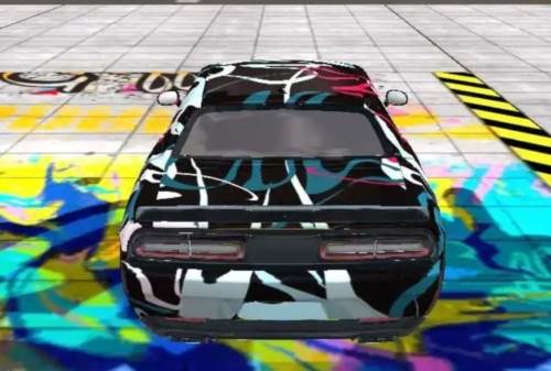 汽车特技超级斜坡车