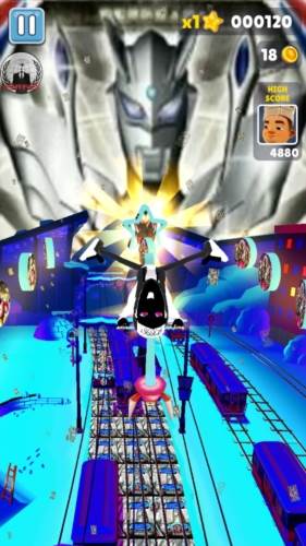 地铁跑酷奥特之城宣传图