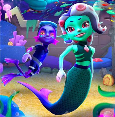 地铁跑酷水下世界国际服1