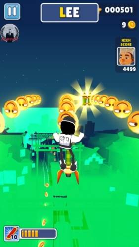 地铁跑酷蓝影超级蓝色洛阳版1