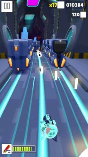 地铁跑酷Exfurk一代空间站宣传图