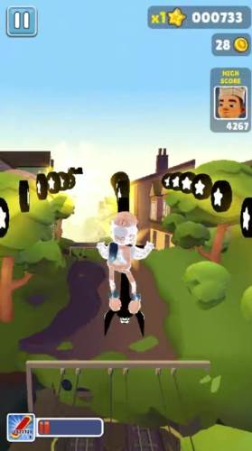 地铁跑酷殃毁公益版本游戏亮点