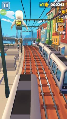 地铁跑酷畅玩版无限跳游戏亮点