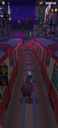 愣子跑酷夜之城版游戏介绍1